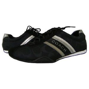 Coach Monogrammed Tennis Shoes